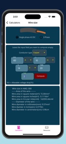ElectricCalc Pro screenshot