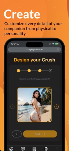 KrushChat AI Girlfriend Screenshot 2 of 4