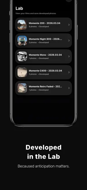 Momente - A Real Film Camera screenshot 4