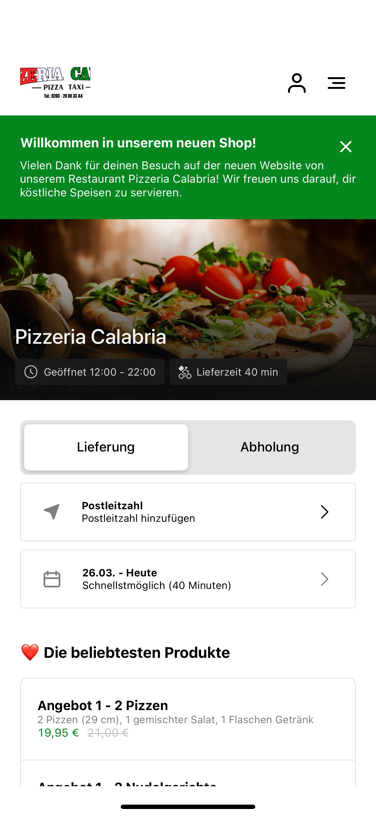 Pizzeria Calabria Duisburg