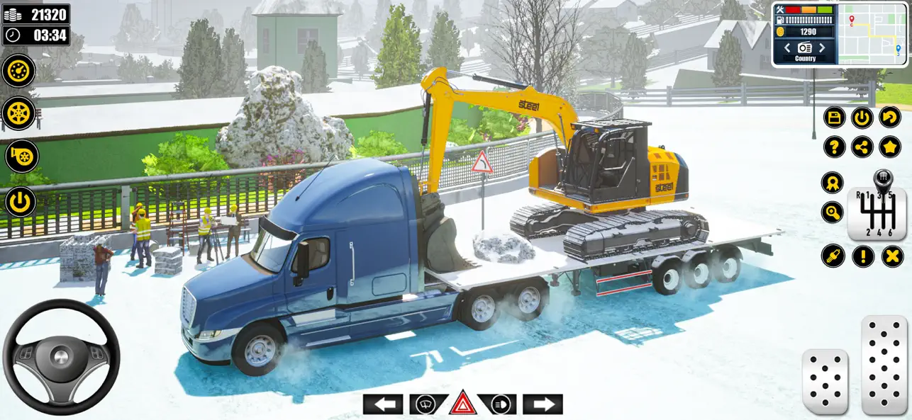 Screenshot #1 pour Extrême Neige Charrue Pelle 18
