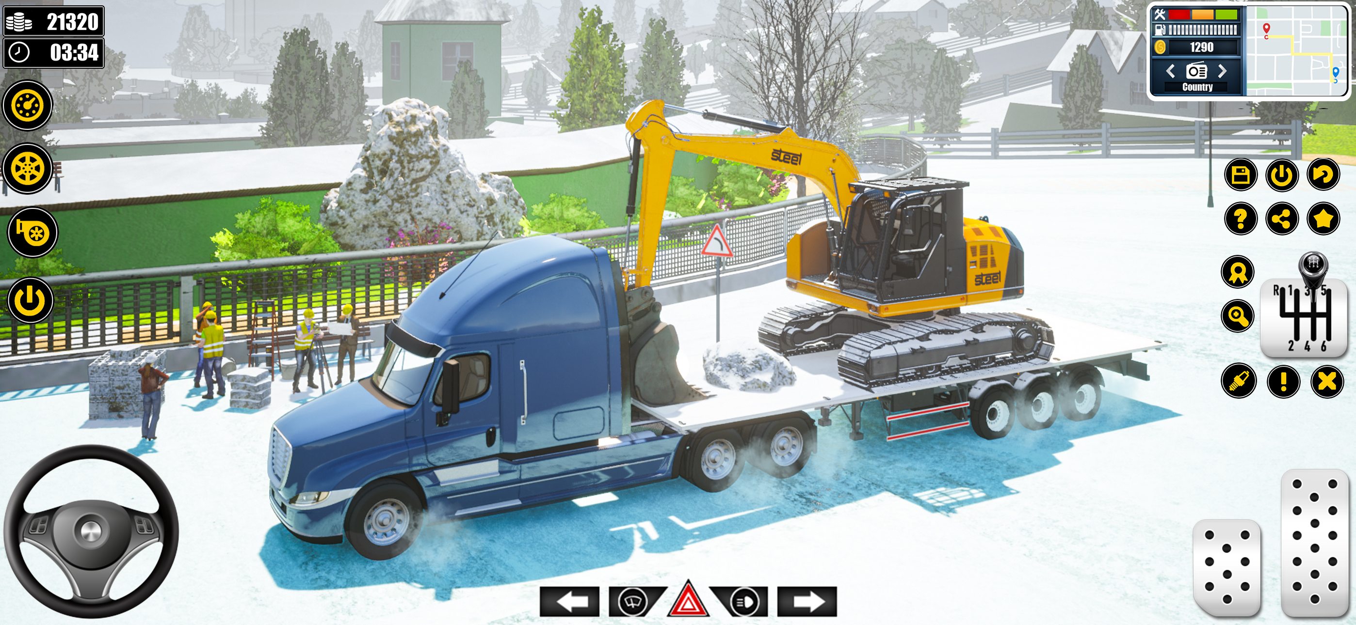 Extreme Snow Plow Excavator 18