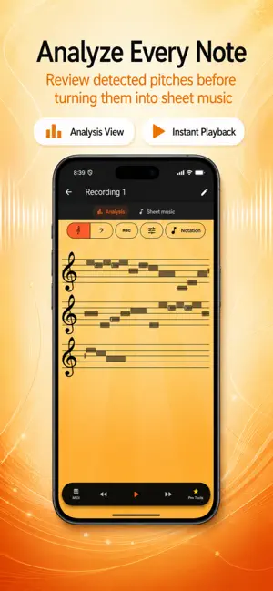 AI Note & Chord Recognition screenshot 2