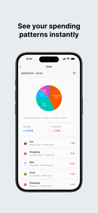 DayLedger - Simple Budget Screenshot 4 of 7