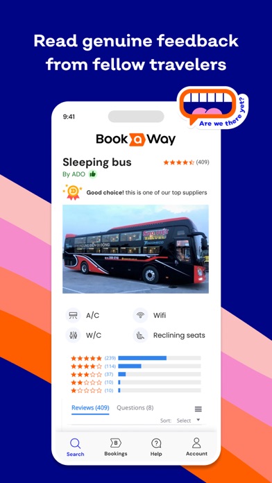 Bookaway: Bus Train & Ferry Screenshot