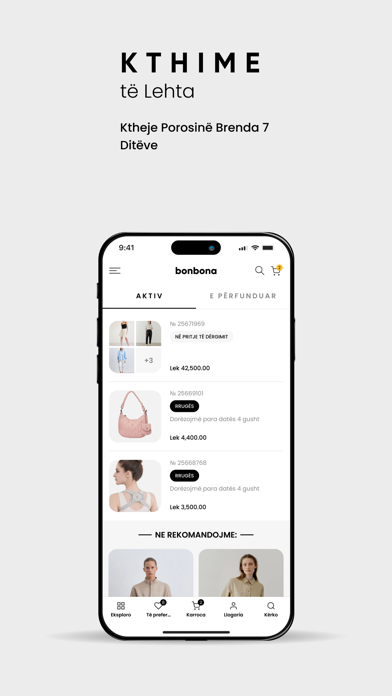 Bonbona Online Fashion Screenshot