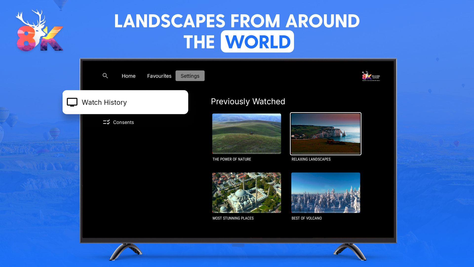 8K Landscapes