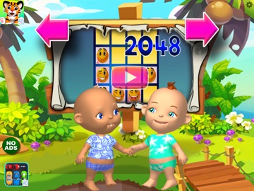 Baby Twins Game Box Fun Babsy iPad screenshot