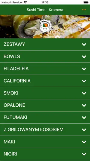 Sushi Time Wroclaw screenshot 2