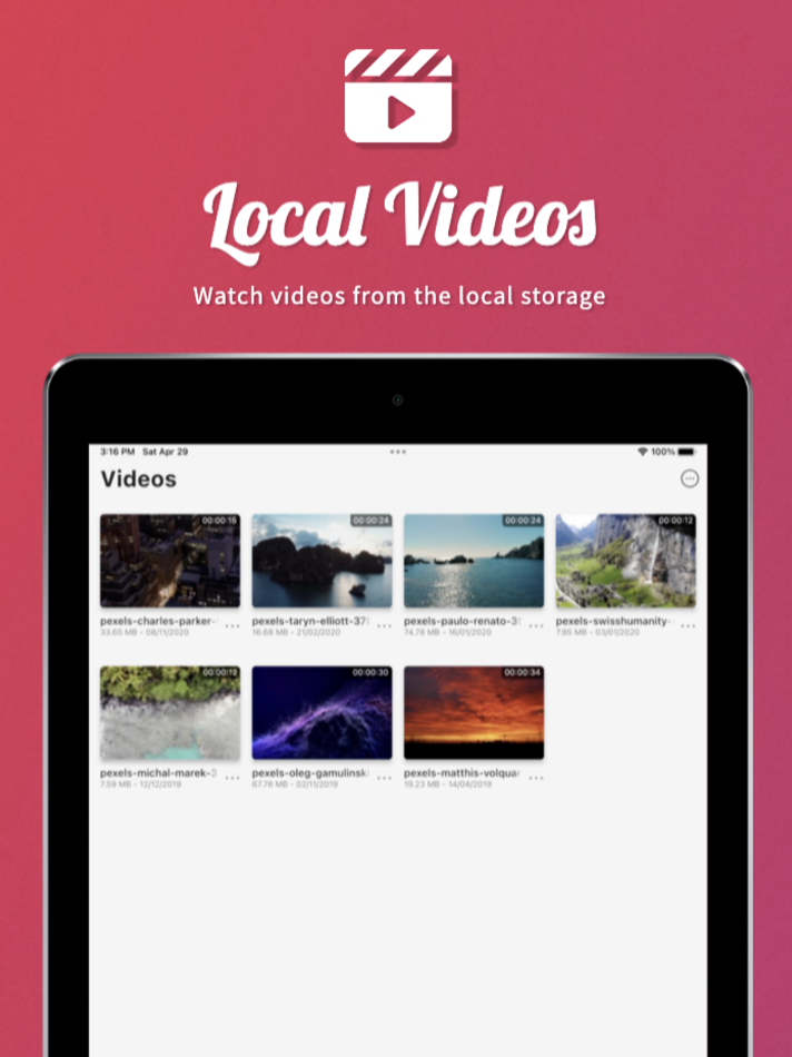 #5. aPlayer - Video Play, Web Cast (iOS) بواسطة: Le Tu