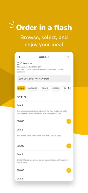 GRILL 5 APP screenshot 1