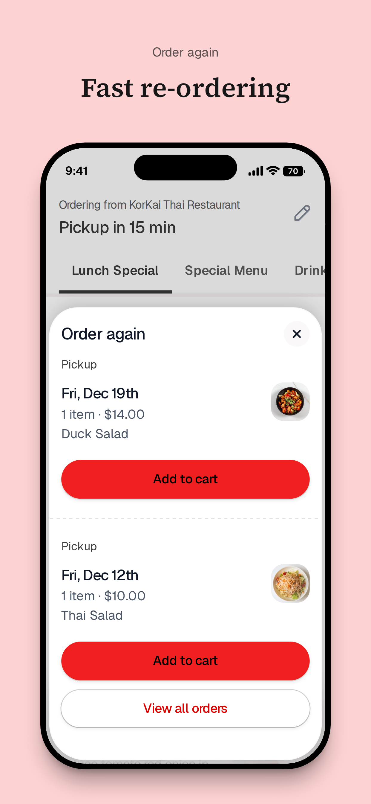 KorKai Thai Restaurant screenshot 4