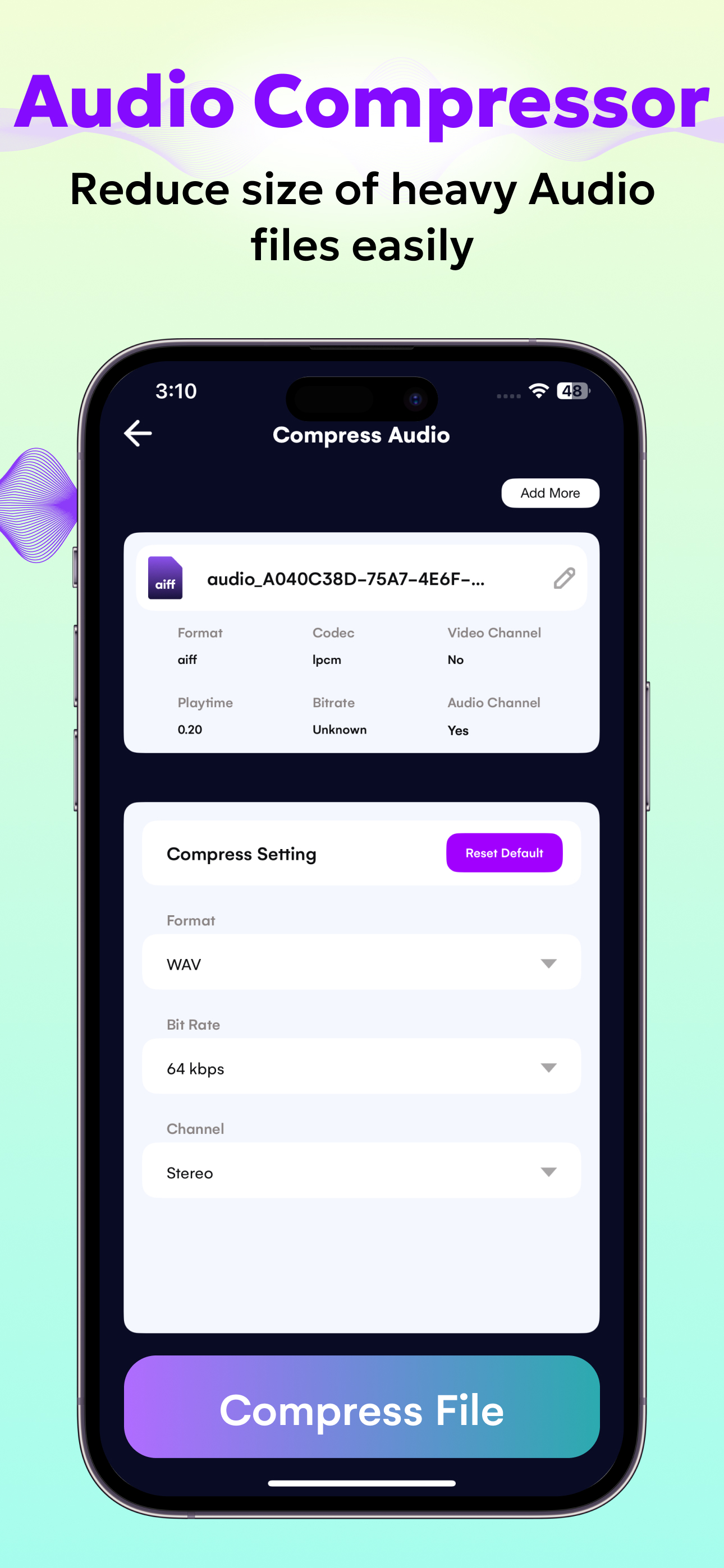 MP3 Converter and Audio Editor screenshot 5