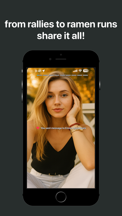 offstage: college social app Screenshot 3 of 5