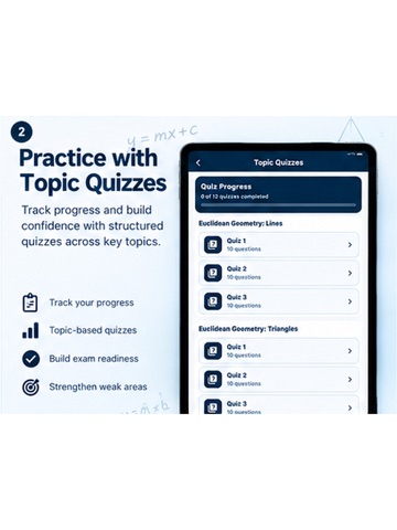 Grade 12 Mathematics iPad screenshot 3