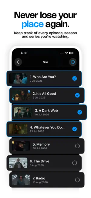 Couchmark: TV & Movie Tracker screenshot 2