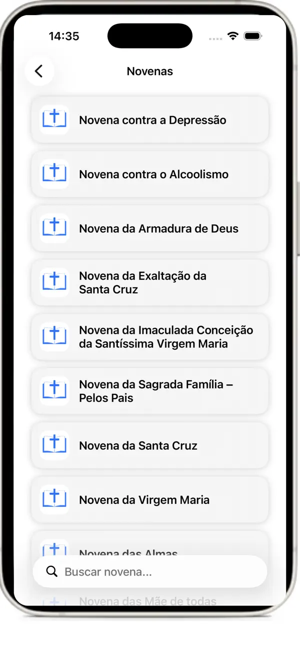 Screenshot #3 pour Novenas e Orações Católica
