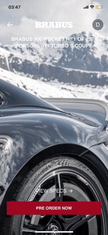 BRABUS MASTERPIECE CLUB screenshot