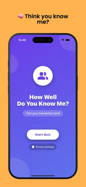 Quiz: How Well Do You Know Me? screenshot 1
