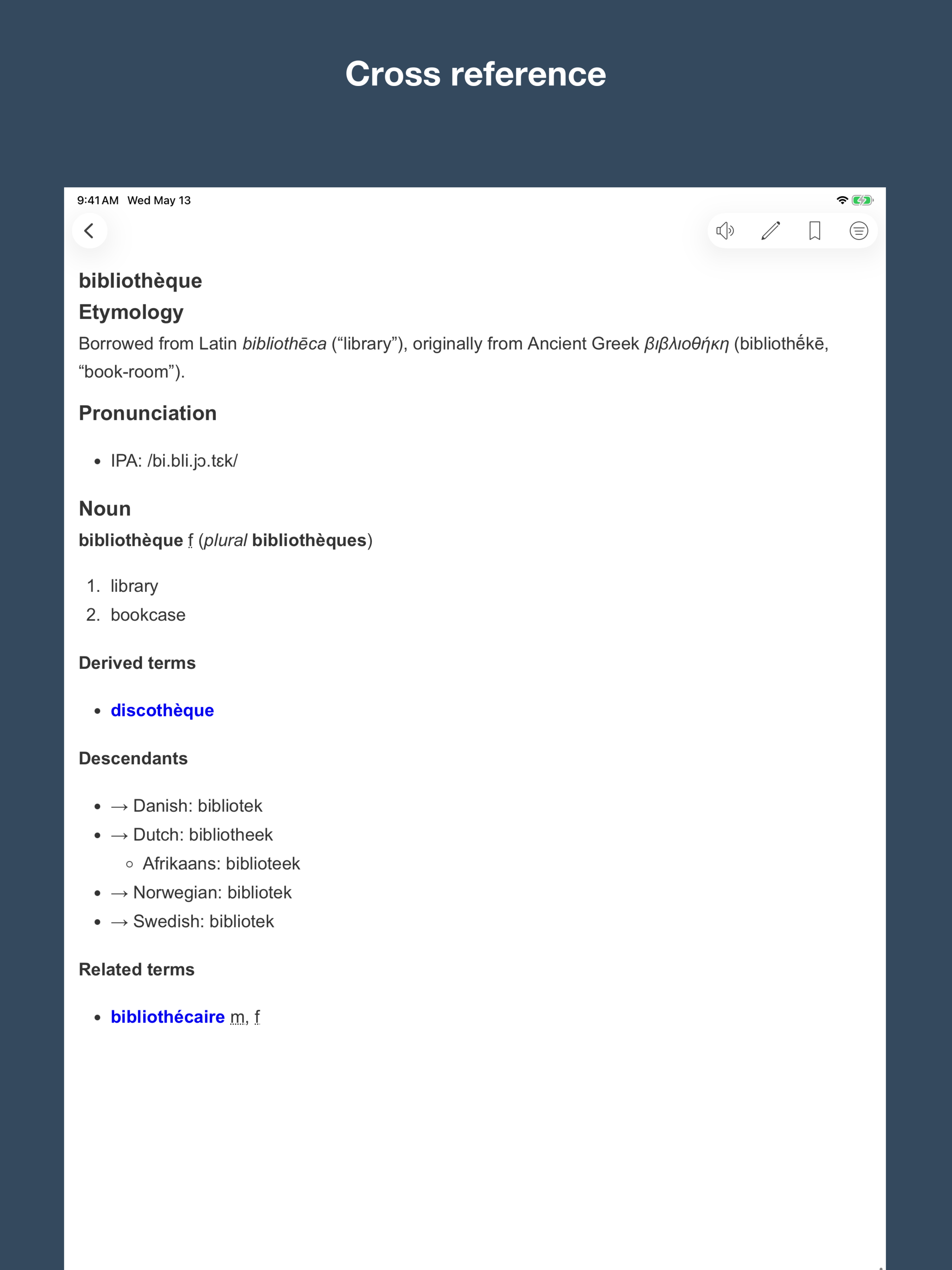 French Etymology and Origins screenshot 12