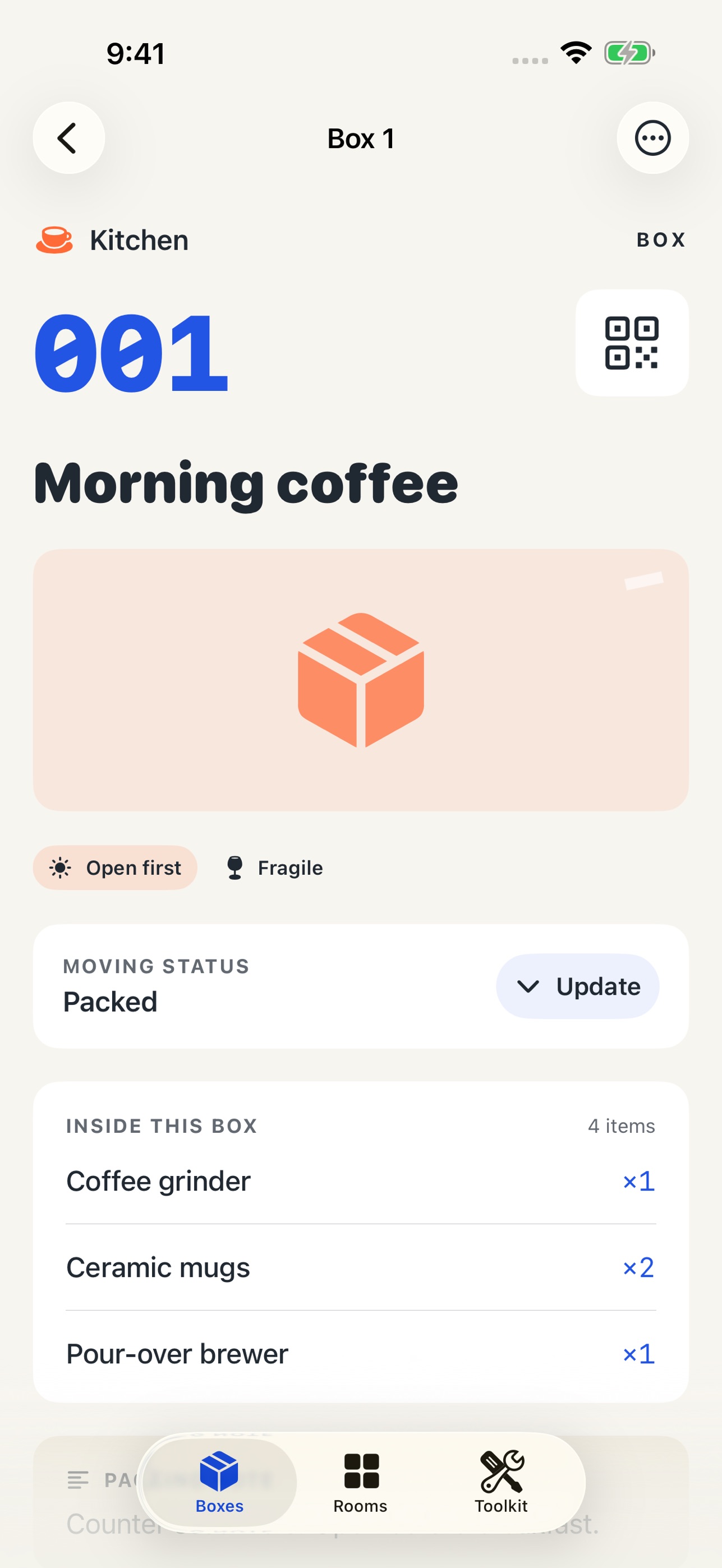 Screenshot 4 of CrateRill: Box Inventory