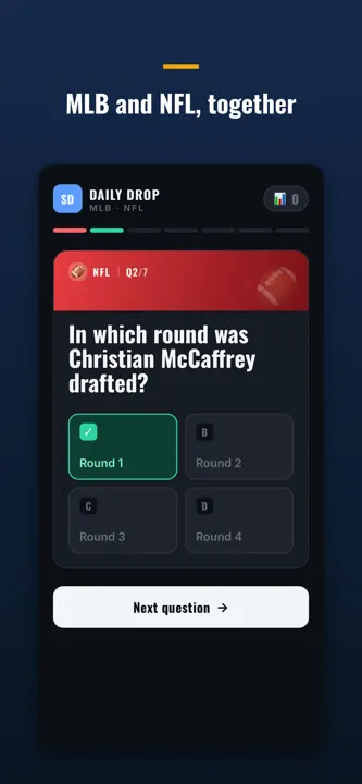Daily Drop: Sports Trivia screenshot 3