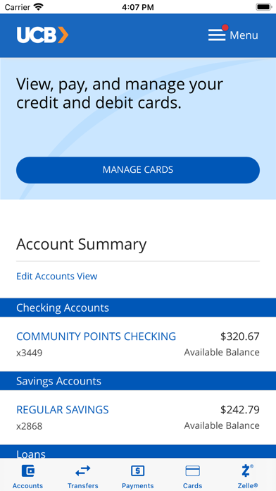 United Community Bank, LA Screenshot