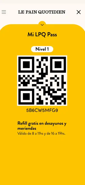 Le Pain Quotidien Argentina iPhone screenshot 3