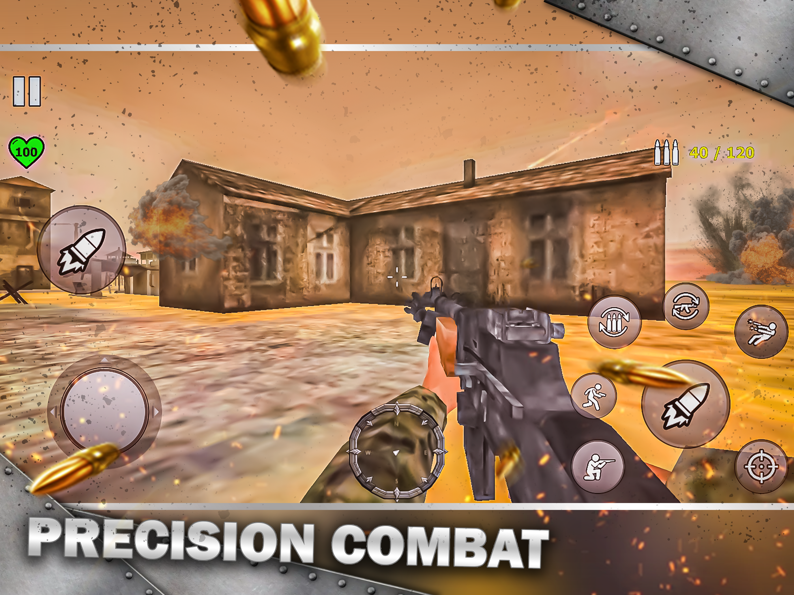 WW2 Shooting Game:War Combat screenshot 9