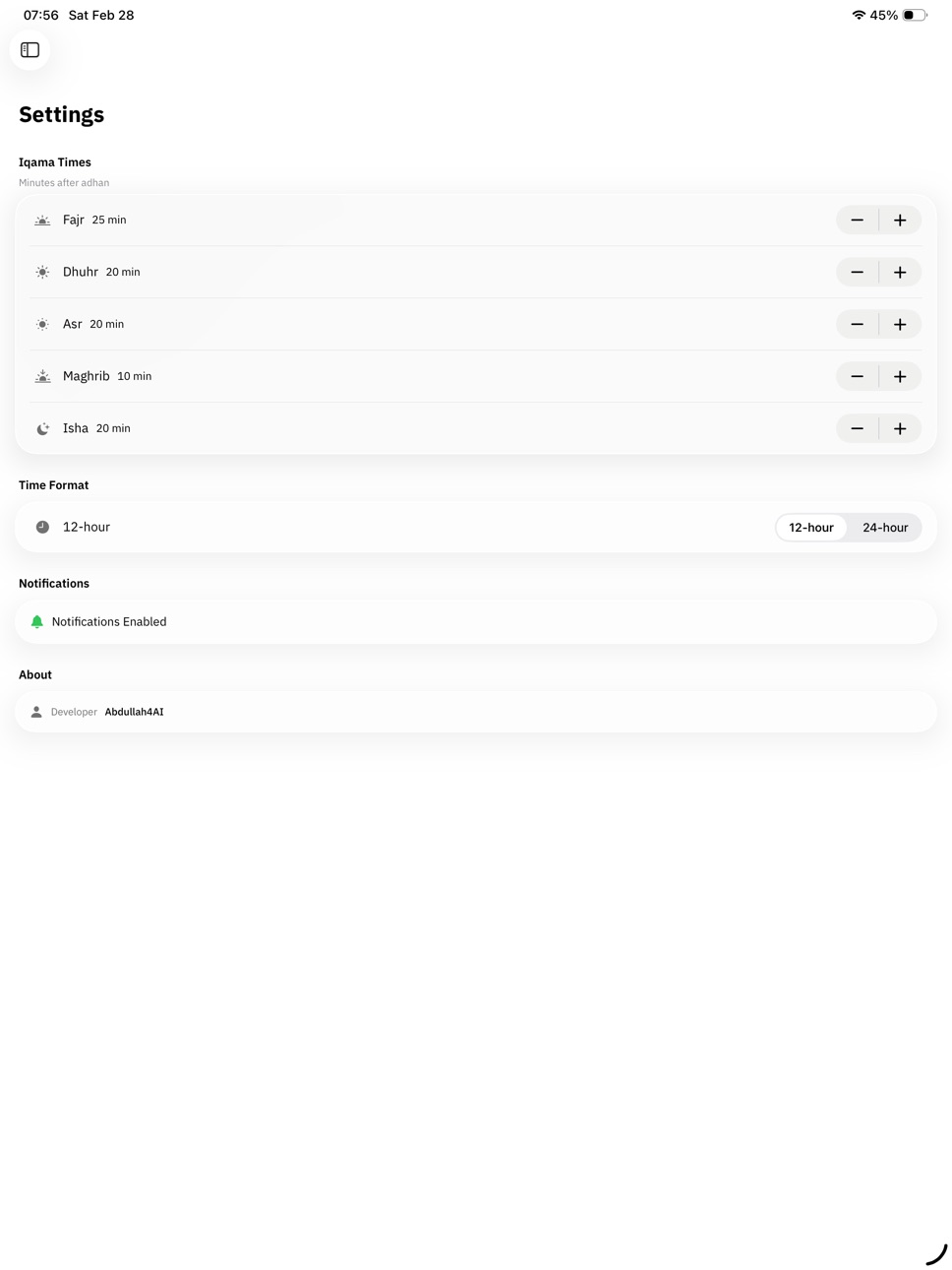 iPad screenshot