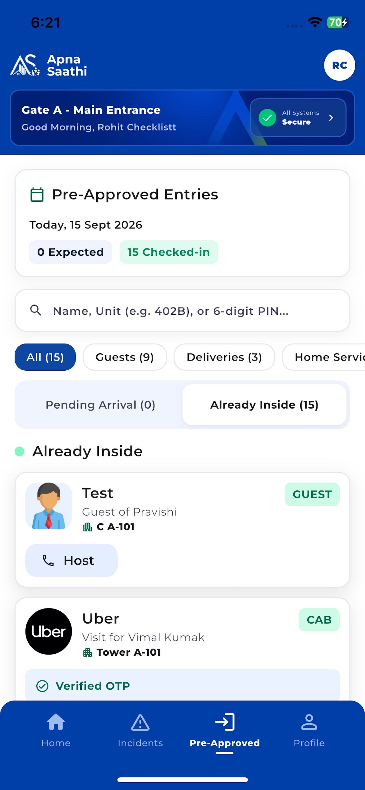 Screenshot 3 of AS Security