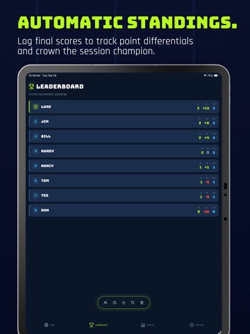 MatchSynq iPad screenshot