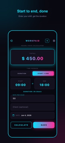 Workpaid: Hours & Pay Screenshot 3 of 8