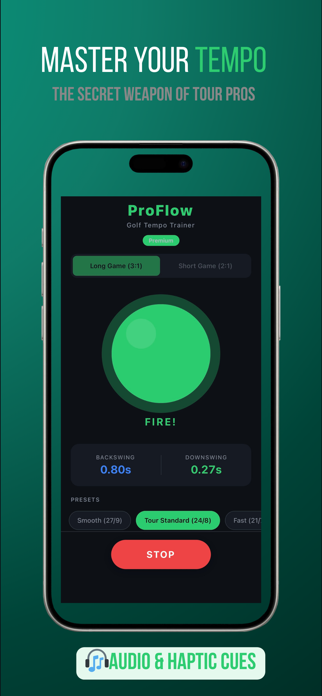 ProFlow: Golf Tempo Trainer Screenshot 1 of 4