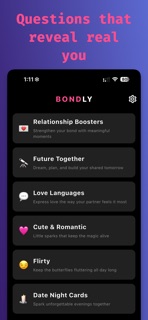 Bondly cards: couples, friends screenshot 1