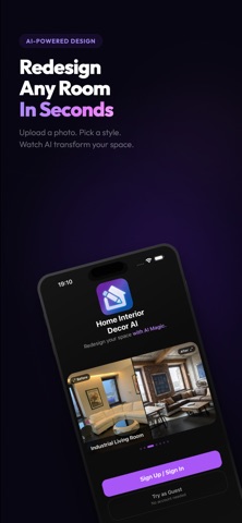 Home Interior Decor AI Screenshot 1 of 7