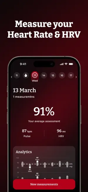 PulseLens: Heart Rate Monitor screenshot 1