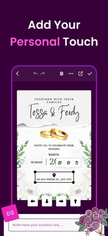Invitation Maker - Card Maker Screenshot 4 of 9