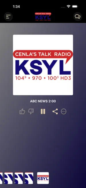 KSYL Cenla's Talkradio screenshot 1