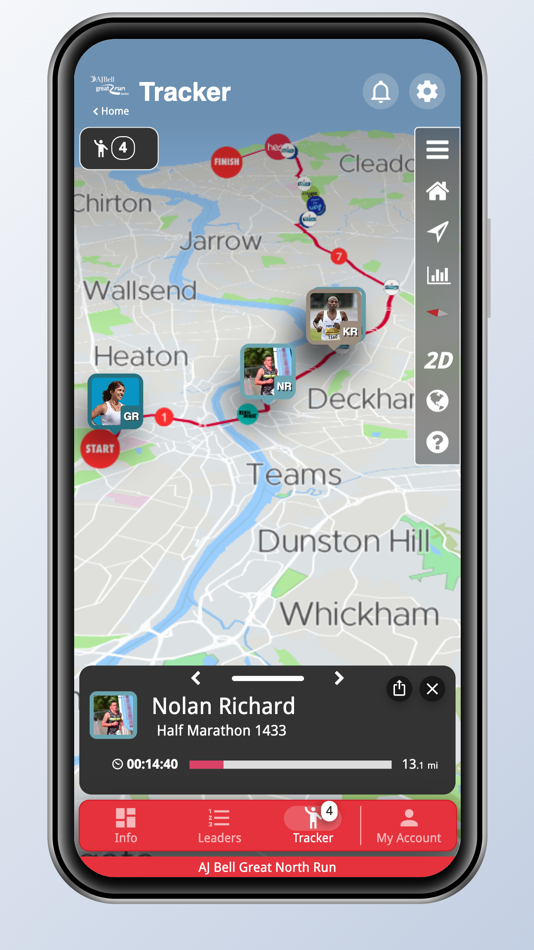 #4. Great Run: Running Events (iOS) 게시자: Dilltree Inc