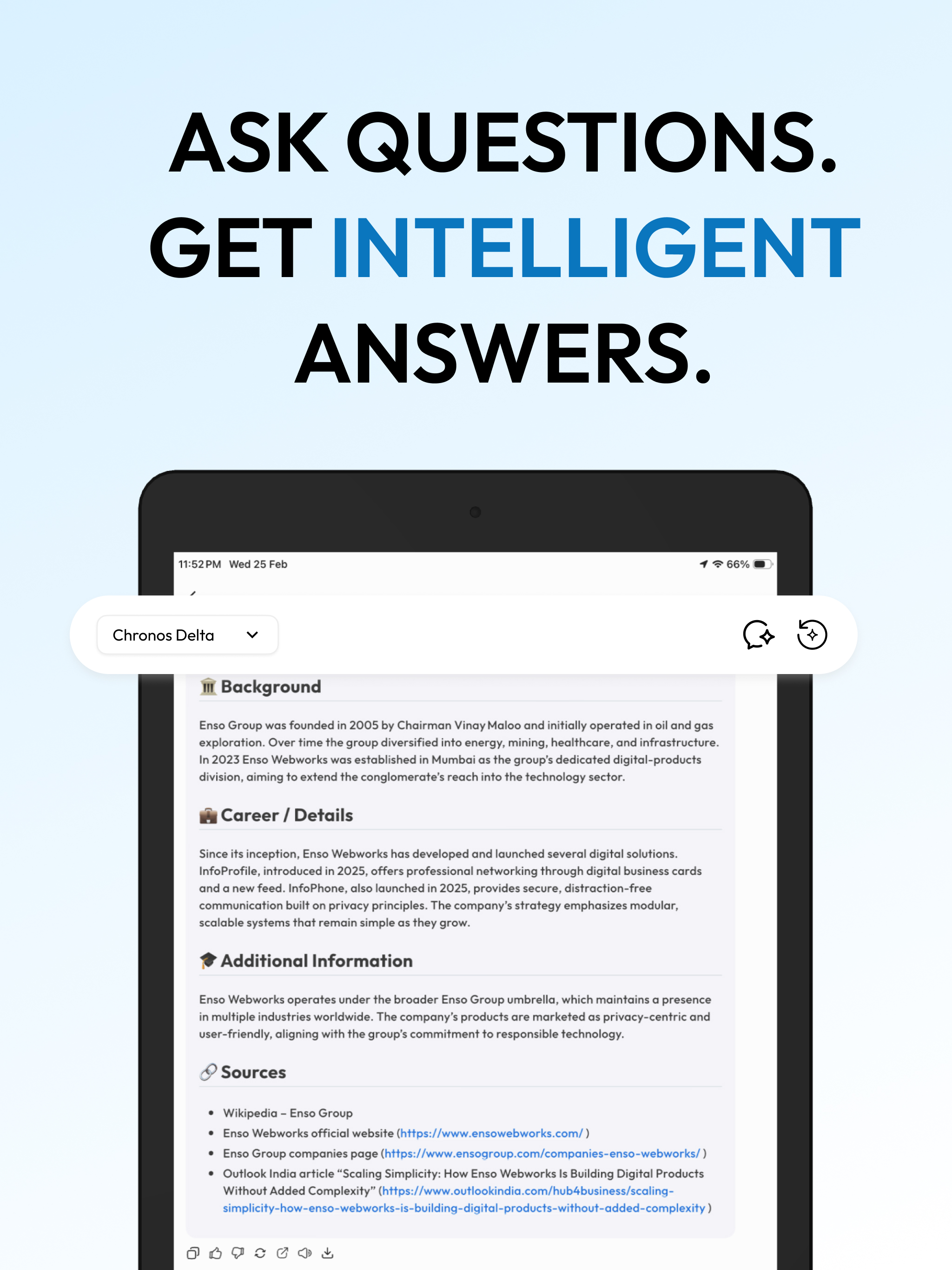 InfoQueries: Smart AI Search screenshot 7