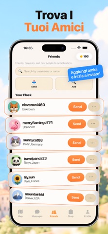 Birdmail: Messenger Sociale iPhone screenshot 5