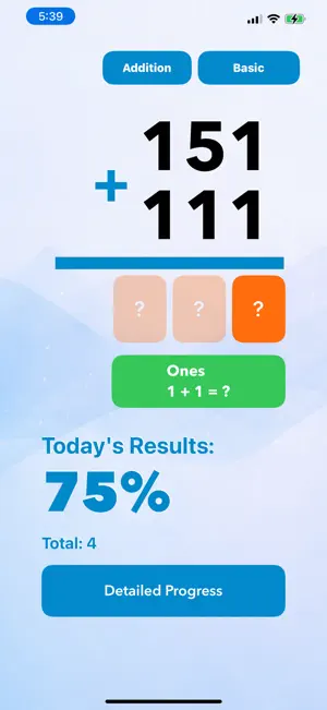Long Addition and Subtraction screenshot 3