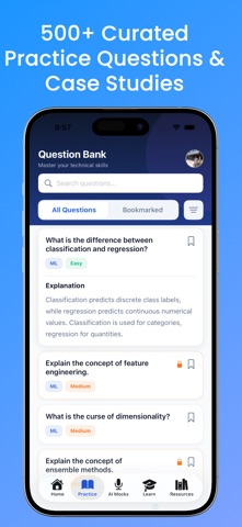 PrepAI - AI/LLM Interview Prep Screenshot 2 of 6