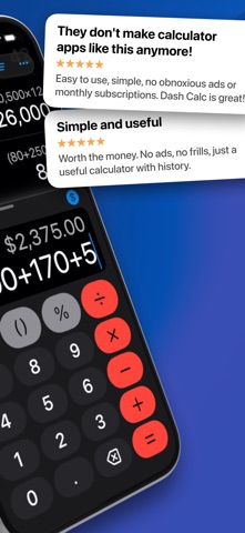 Dash Calc: Simple Fast Math Screenshot 2 of 10