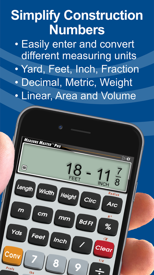 #4. Measure Master Pro Calculator (iOS) By: Calculated Industries