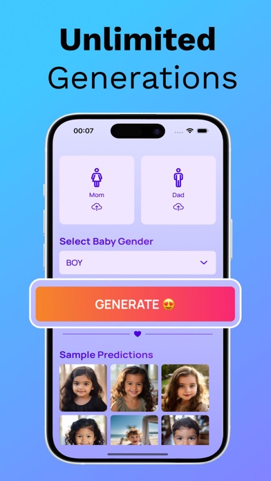 Baby Generator See Future Face Screenshot