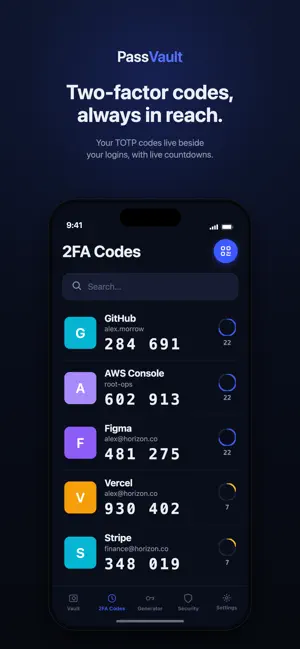 PassVault - Password Safe screenshot 3