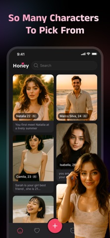 AI Honey : Chat, Connect, Play screenshot