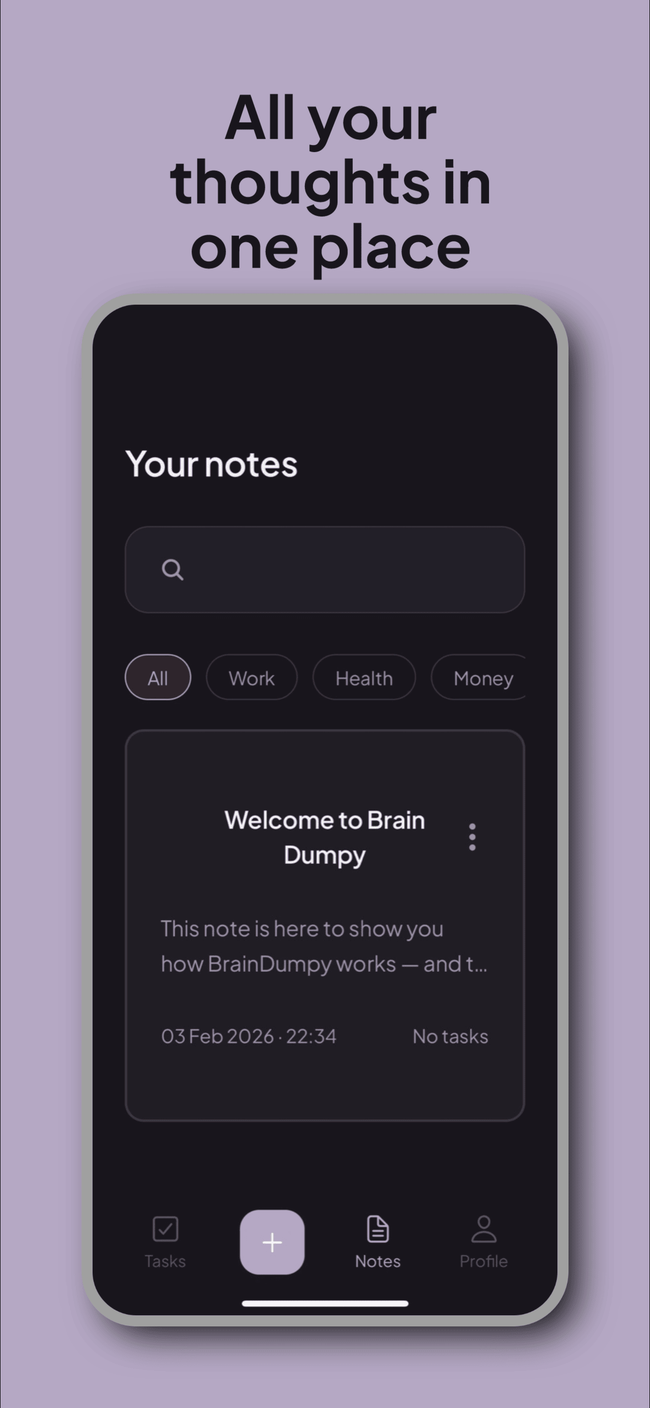BrainDumpy screenshot 5